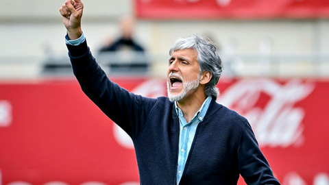 Pablo Alfaro, entrenador del Real Murcia