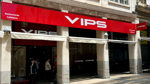 VIPS abrir&aacute; sus puertas este mi&eacute;rcoles con tortitas gratis de 17.30 a 18.30 / Daniel Hern&aacute;ndez