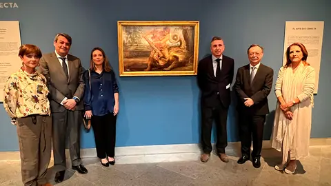 Presentaci&oacute;n de 'H&eacute;rcules matando al drag&oacute;n del Jard&iacute;n de las Hesp&eacute;rides' / Daniel Hern&aacute;ndez
