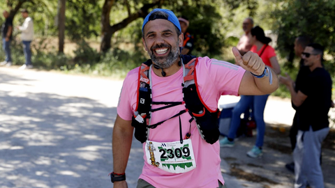 Claudio Alarc&oacute;n en los 101 kil&oacute;metros de Ronda