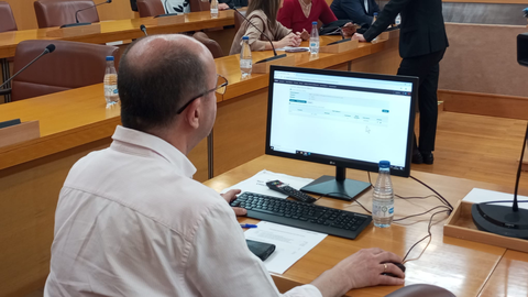 Armando Ruiz, responsable del Centro de Proceso de Datos/ Juanjo Coronado