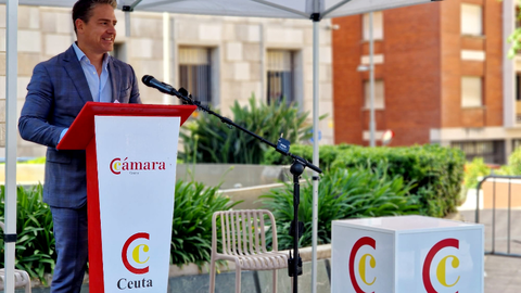 Karim Bulaix, presidente de la C&aacute;mara de Comercio  / Laura Ortiz