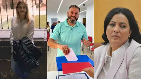 Susana Berm&uacute;dez, Navil Rahal y Fidda Mustafa