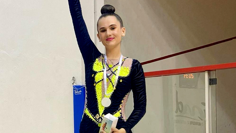 La gimnasta Selene L&oacute;pez ha logrado el Oro en la categor&iacute;a Cadete Mazas