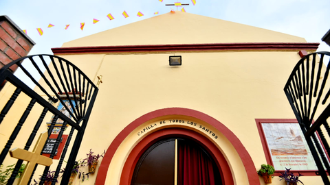 Antigua Ermita de la Virgen del Carmen antes de su cierre