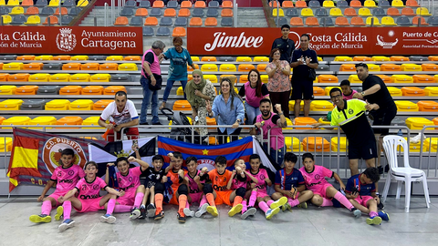 El CD Puerto Atl&eacute;tico benjam&iacute;n arranca el Nacional con un gran triunfo 