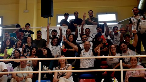 Encuentro de playoff de ascenso entre la UA Ceut&iacute; y el Burela FS. Foto: Rafa B&aacute;ez