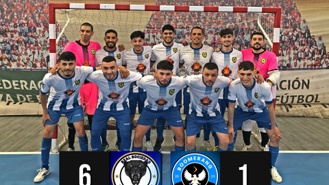 La Real Sociedad de la Pantera derrota al Boomerang de Melilla 