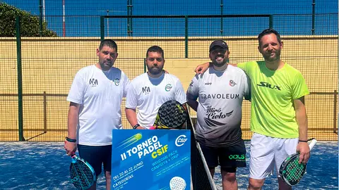 Ganadores Padel CSIF