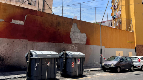 As&iacute; ha quedado la zona afectada por el incendio de este fin de semana