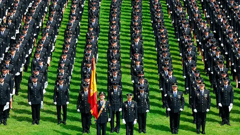 Jura de bandera de la Polic&iacute;a Nacional