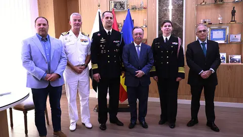 Recepci&oacute;n del presidente Vivas al buque-escuela 'RP Wodnik'