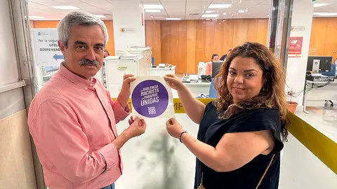 Visita al punto violeta del SEPE