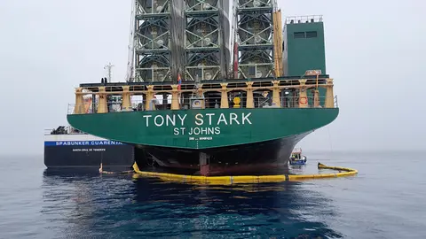 Vertido en las cercan&iacute;as de Ceuta