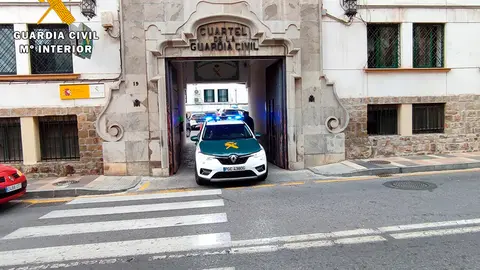 Coche de la Guardia Civil