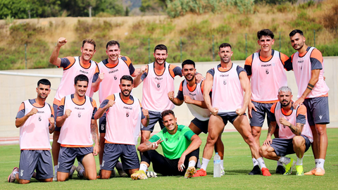 Entrenamiento de pretemporada de la AD Ceuta FC. Foto: Canon Zaki / AD Ceuta FC