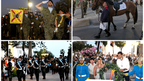 Arriado de Bandera protagonizado por el Regimiento de Caballer&iacute;a Montesa 3 (29)