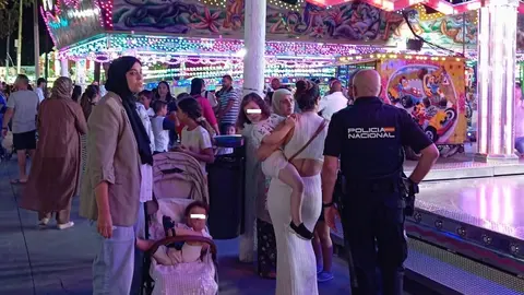  Agente de la Polic&iacute;a Nacional por el recinto ferial (C.A.) 