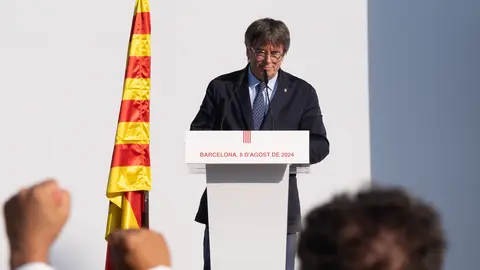 Carles Puigdemont: vino, habl&oacute; y se esfum&oacute;