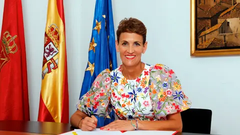 Mar&iacute;a Chivite, presidenta del Gobierno Foral de Navarra