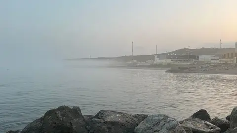 Frontera de El Tarajal, esta tarde/ Mohamed Ettouileb