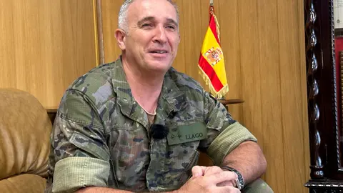 Marcos Llago, comandante general de Ceuta/ Mohamed Ettouileb