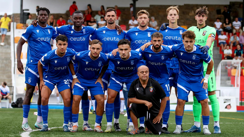 El filial de la AD Ceuta FC inicia el curso con un gran triunfo. Foto: AD Ceuta FC