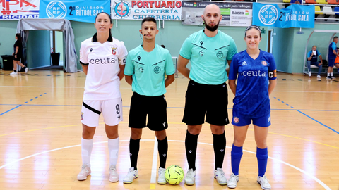 La AD Ceuta FC golea al Camoens en la primera ronda de Copa de la Reina 