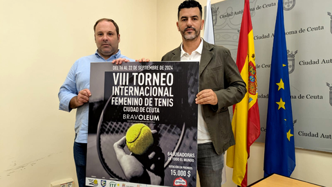 Presentaci&oacute;n del VIII Torneo Internacional Ciudad de Ceuta-Bravoleum / Rafa B&aacute;ez