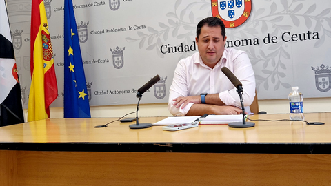 El portavoz del Gobierno durante la rueda de prensa de este martes / Laura Ortiz
