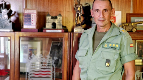Miguel &Aacute;ngel Jim&eacute;nez Parejo, Coronel del Tercio Duque de Alba 2&ordm; de La Legi&oacute;n / Laura Ortiz
