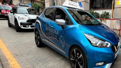 Concentraci&oacute;n de las autoescuelas / Archivo