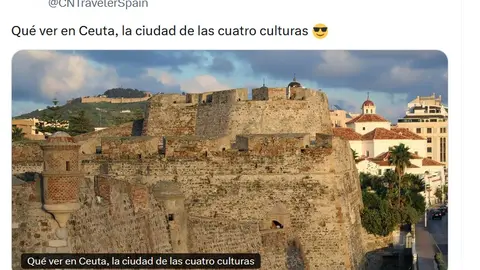 Conde Nast Traveler dedica uno de sus reportajes a Ceuta