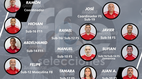 La RFFCE anuncia a todos sus seleccionadores para esta temporada 