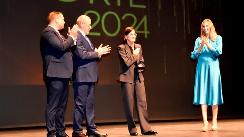 Susana Rom&aacute;n en la Gala del Deporte