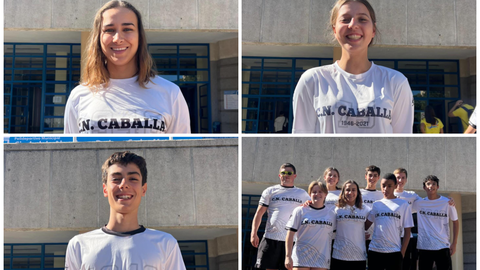 Gran actuaci&oacute;n de la nataci&oacute;n caballa en la Liga Andaluza