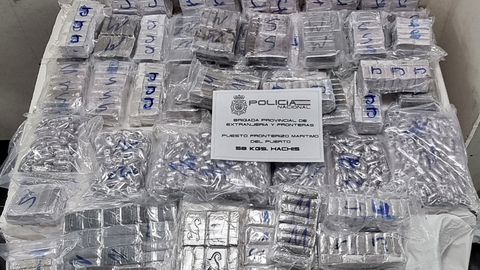 Detenido en el Puerto con 58 kilos de hach&iacute;s 