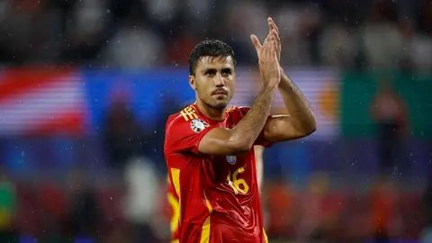 Rodrigo Hern&aacute;ndez, con la camiseta de la Selecci&oacute;n, equipo con el que ha conquistado dos t&iacute;tulos consecutivos