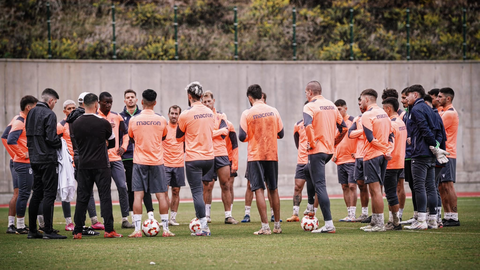 Entrenamiento de la AD Ceuta FC previo a la Copa del Rey 