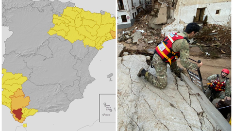 El n&uacute;mero de fallecidos se eleva a 70; la DANA llega a la provincia de C&aacute;diz e inunda Jerez