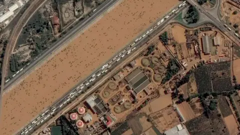 Fotograf&iacute;a a&eacute;rea de una de las zonas afectadas/ EFE