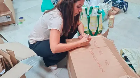 Recogida solidaria en Parques de Ceuta