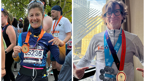 To&ntilde;i Paublete y Juanjo Aguilar triunfan en la Marat&oacute;n de Nueva York 