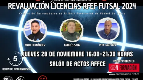 Anto Fern&aacute;ndez y Pepe Narv&aacute;ez, protagonistas en las jornadas del Comit&eacute; de Entrenadores