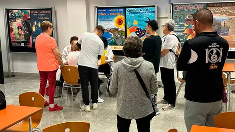 Vacunaci&oacute;n en el centro de mayores