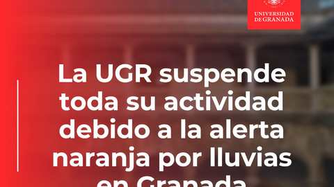 La UGR Suspende toda su actividad