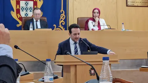 Juan Sergio Redondo en el Pleno