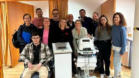 Curso en el centro de salud de Otero