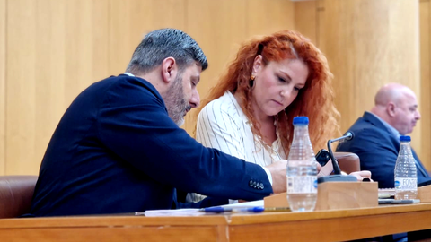 Los diputados de Ceuta Ya! durante una sesi&oacute;n plenaria / Archivo