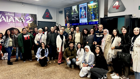 Los alumnos de la Escuela de Idiomas acuden al cine a disfrutar de pel&iacute;culas en versi&oacute;n original